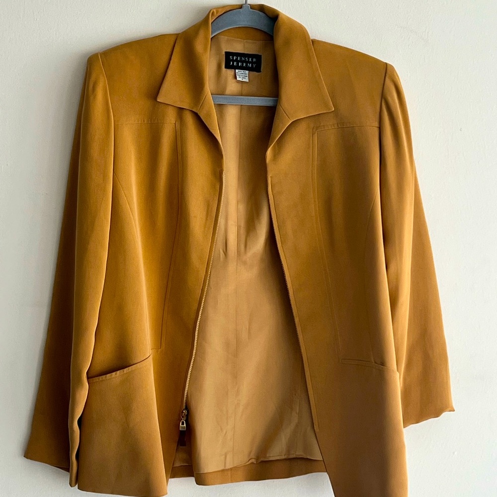 100% silk jacket